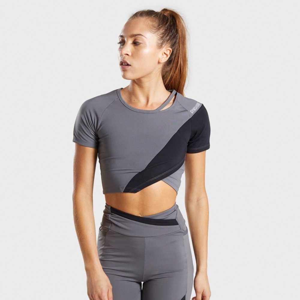 Gymshark Asymmetric Crop Top